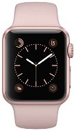Apple Watch Series 2 38 mm Ružovo-zlatý hliník s pieskovoružovým športovým remienkom - Smart hodinky