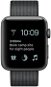 Apple Watch Series 2 38 mm, kozmikus szürke alumínium, fekete szőtt műanyag szíjjal - Okosóra