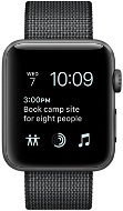 Apple Watch Series 2 38mm Space Grey Aluminium Case with Black Woven Nylon Band - Smart Watch