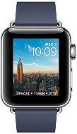Apple Watch Series 2 38mm Stainless Steel with Midnight Blue Strap with Modern Buckle - Small - Smart Watch