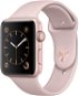 Apple Watch Series 2 42mm Ružovo zlatý hliník s pieskovo ružovým športovým remienkom - Smart hodinky