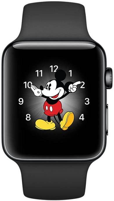 Apple watch series 2 42mm stainless steel black best sale