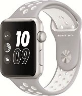 Apple Watch Series 2 Nike+ 38mm Silver Aluminium Case with Pure Platinum-White Nike Sport Band - Smart Watch