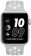 Apple Watch Series 2 Nike+ 42mm Silver Aluminium Case Silver/White Nike Sport Band - Smart Watch