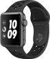 Apple Watch Series 3 Nike+ 38mm GPS Vesmírně šedý hliník s antracitovým sportovním řemínkem Nike - Chytré hodinky