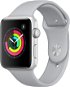 Apple Watch Series 3 42mm GPS Silber Aluminium mit Sportarmband Nebel-Grau - Smartwatch
