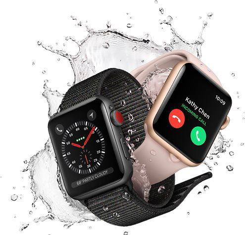 Apple shops watch serie 3 42mm space grey