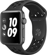 Apple Watch Series 3 Nike+ 42mm GPS Asztroszürke alumíniumtok antracit-fekete Nike sportszíjjal - Okosóra