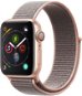 Apple Watch Series 4 40mm Gold aluminum with a sandy pink strap sports strap - Smart Watch