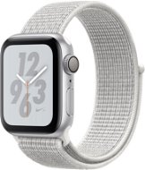 Apple Watch Series 4 Nike + 40mm Silver aluminum with a snow-white sports strap Nik - Smart Watch
