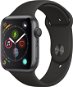 Apple Watch Series 4 Space Grey Aluminium Case with Black Sport Band, 44mm - Smart Watch