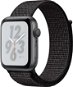 Apple Watch Series 4 Nike+ 44mm Vesmírně černý hliník s černým provlékacím sportovním řemínkem - Chytré hodinky