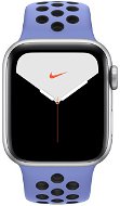 Apple Watch Nike Series 5 Stříbrný hliník s modrým/černým sportovním řemínkem Nike - Chytré hodinky