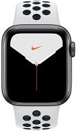 Apple Watch Nike Series 5 Vesmírně šedý hliník s platinovým/černým sportovním řemínkem Nike - Chytré hodinky