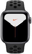 Apple Watch Series 5 Nike+ 40mm, asztroszürke alumíniumtok antracit-fekete Nike sportszíjjal - Okosóra