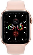 Apple Watch Series 5 44mm Gold aluminum with sand pink sports strap - Smart Watch