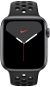 Apple Watch Nike Series 5 44 mm Space Grey Aluminium mit Nike Anthrazit / Schwarz Sportarmband - Smartwatch