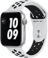Apple Watch Nike Series 6 40 mm Strieborný hliník s platinovým/čiernym športovým remienkom Nike - Smart hodinky