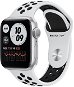 Apple Watch Nike Series 6 40mm Cellular Silver Aluminum with Platinum/Black Nike Sport Strap - Smart Watch