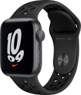 Apple Watch Nike SE 40 mm Vesmírne sivý hliník s antracitovým/čiernym športovým remienkom Nike - Smart hodinky