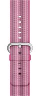 Apple Sport 38mm Ružový z tkaného nylonu - Remienok na hodinky