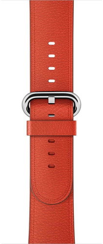 Apple 38mm Red Classic Buckle - Watch Strap - Main image
