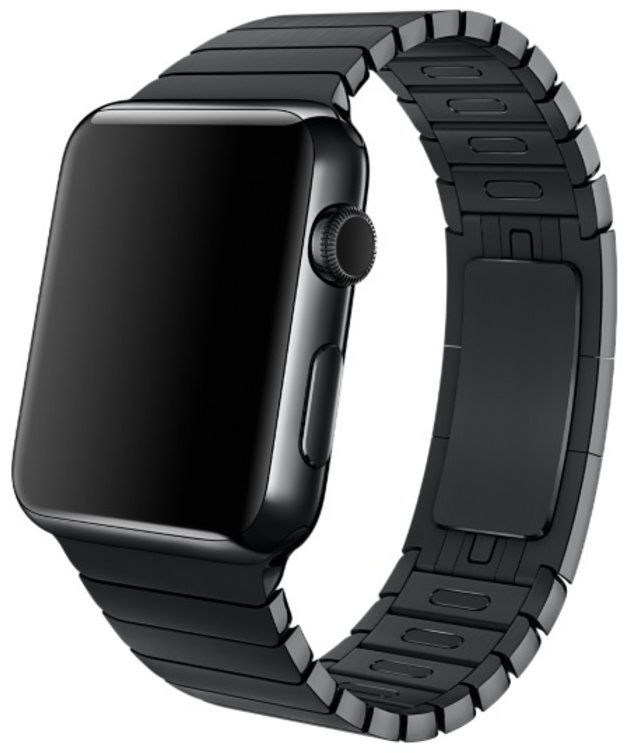 Apple watch on sale black link bracelet