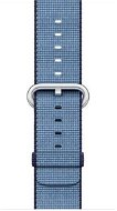 Apple 38 mm Navy modrý/azúrový z tkaného nylonu - Remienok na hodinky