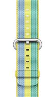 Apple 38mm Armband aus gewebtem Nylon - Zitronengelb - Armband