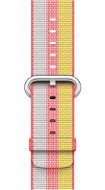 Apple 38 mm Červený z tkaného nylonu - Remienok na hodinky