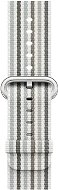 Apple 38mm Grey Stripe Woven Nylon - Watch Strap