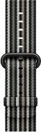 Apple 38mm Black Stripe Woven Nylon - Watch Strap