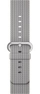Apple Sportarmband 42mm aus gewebtem Nylon - Perlgrau - Armband