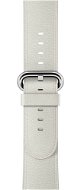 Apple 42mm weiß mit klassischer Schnalle - Armband