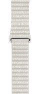 Apple 42mm White Leather - Large - Watch Strap