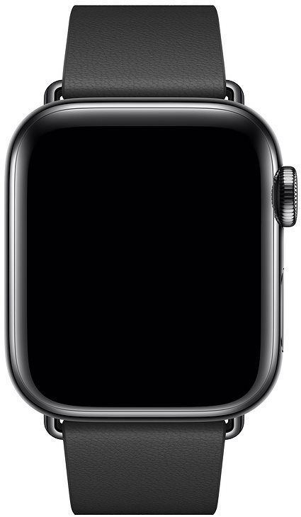 Black modern buckle apple best sale watch band