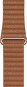 44mm Apple Watch Saddle Brown Leather Band - Medium - Watch Strap