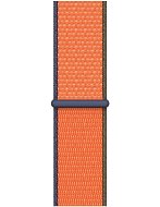 Apple Watch 40 mm kumkvatovo oranžový prevliekací športový remienok - Remienok na hodinky