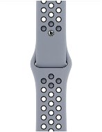 Apple Watch 44 mm hmlisto obsidiánový/čierny športový remienok Nike - štandardný - Remienok na hodinky