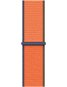 Apple Watch 44mm Kumquat Orange Threaded Sports Strap - Standard - Watch Strap