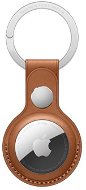 Apple AirTag Schlüsselanhänger aus Leder - sattelbraun - AirTag Schlüsselanhänger