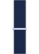 Apple Watch 44mm Deep Dark Blue Threaded Sports Strap - Watch Strap
