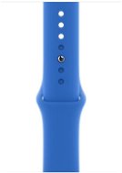 Apple Watch 44 mm stredomorsky modrý športový remienok – štandardný - Remienok na hodinky