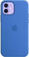 Apple iPhone 12 und 12 Pro Silikonhülle mit MagSafe mittelmeerblau - Handyhülle