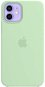 Apple iPhone 12 and 12 Pro Silicone Case with MagSafe Pistachio - Phone Cover
