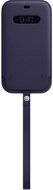 Apple iPhone 12 Pro Max Leder mit MagSafe dunkelviolett - Handyhülle
