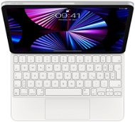 Hülle für Tablet mit Tastatur Apple Magic Keyboard iPad Pro 11" 2020 (4. Gen) und iPad Air (5. Gen), weiß - DE - Pouzdro na tablet s klávesnicí