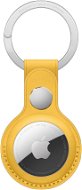 Apple AirTag Leather Keyring - Meyber Lemon - AirTag Key Ring