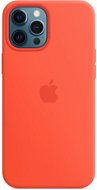 Apple iPhone 12 Pro Max Silikónový kryt s MagSafe, svietivo oranžový - Kryt na mobil