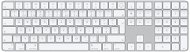 Apple Magic Keyboard s Touch ID a Numerickou klávesnicí, stříbrná - DE - Klávesnice